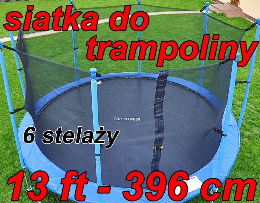 siatka do trampoliny wewnętrzna trampolina zabawa ogród